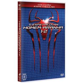 7892770035756 - DVD - O ESPETACULAR HOMEM ARANHA 1 E 2 - THE AMAZING SPIDER MAN 1 E 2 - 2 DISCOS