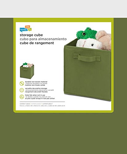 0789322748318 - HONEY-CAN-DO SFT-01761 KIDS STORAGE BINS, SOFT AND FOLDABLE ORGANIZERS, GREEN