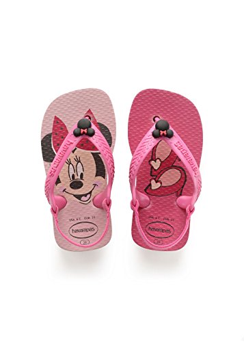 7893249750842 - HAVAIANAS BABY DISNEY CLASSICS II PEARL PINK RUBBER 25/26 BR / 9/10 M US INFANT