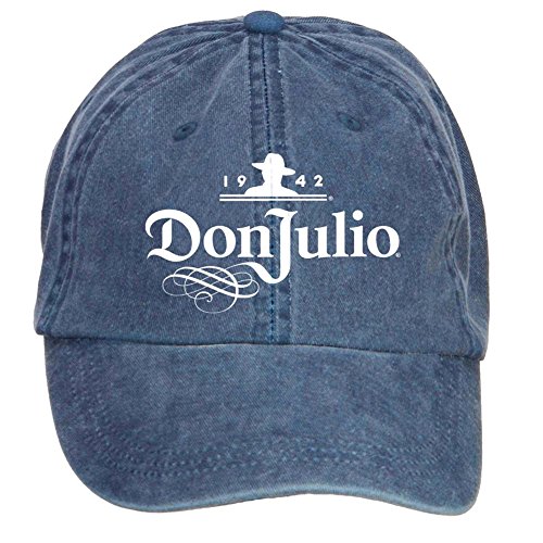 7893302935704 - NUSAJJ TEQUILA DON JULIO ADULT UNSTRUCTURED 100% COTTON SPORTS HATS DESIGN NAVY ONE SIZE