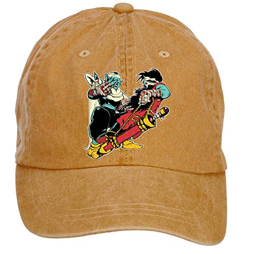 7893302992264 - RUN THE JEWELS ADJUSTABLE DESIGNED UNISEX HATS BY FASHIO SHIR BROWN ONE SIZE