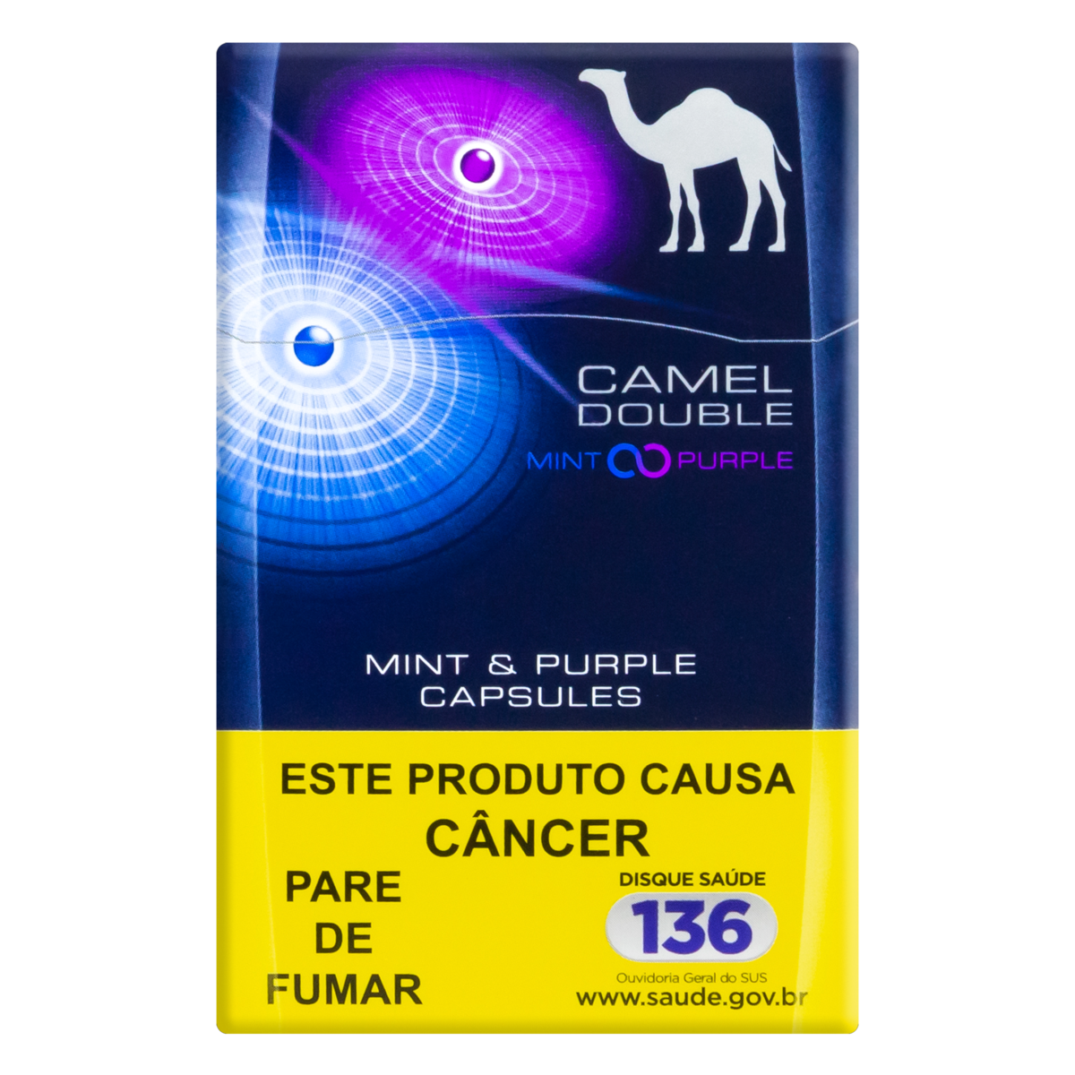0000078938953 - CIGARRO DOUBLE MINT & PURPLE CAMEL 20 UNIDADES
