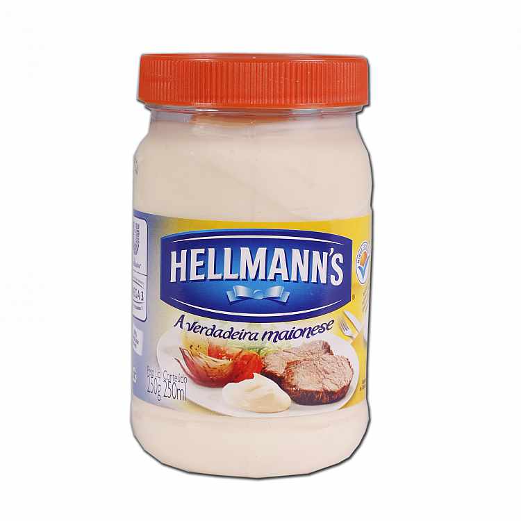7894000050027 - MAIONESE HELLMANNS POTE 250G