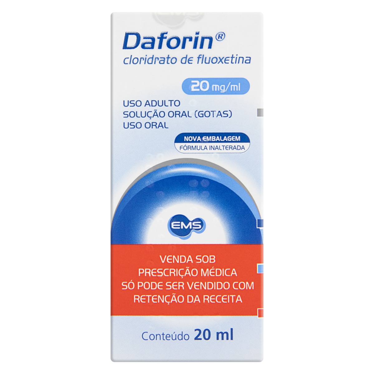 Daforin 20mg 20 Comprimidos Revestidos