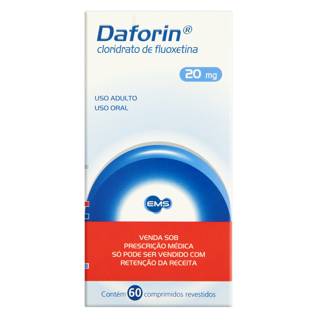 Preço Daforin 20mg com 60 comprimidos