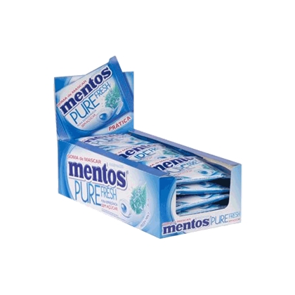 7895144089805 - CHICLE MENTOS PURE FRESH MINT 15UNIDADE