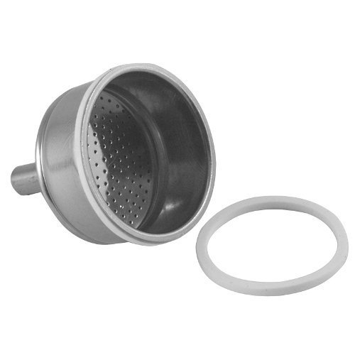 0789542088447 - BIALETTI 07040 BRIKKA (OLD DESIGN) 2-CUP REPLACEMENT FUNNEL BY BIALETTI