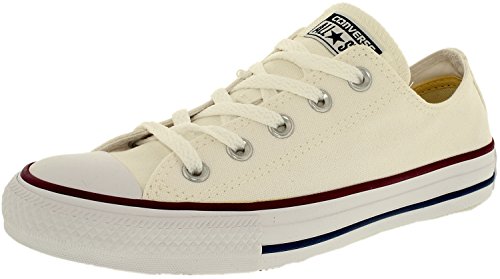 7895491049224 - CONVERSE UNISEX CHUCK TAYLOR ALL STAR LOW TOP BRIGHT WHITE SNEAKERS - 3 M US LITTLE KID