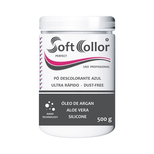 7895550054299 - SOFTCOLLOR PO DESCOLORANTE PROFISSIONAL - ABRE ATE 8 TONS - BY LADYHAIR
