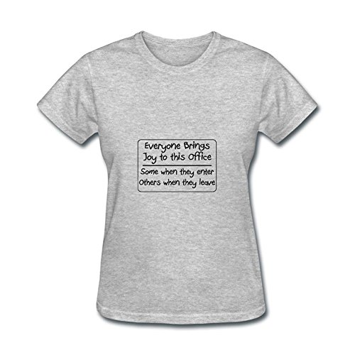 7895699642081 - WOMEN'S EVERYONE BRINGS JOY TO THIS OFFICE SHORT SLEEVE T SHIRTS
