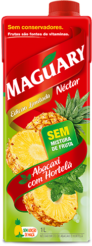 7896000595553 - SUCO NECTAR MAGUARY ABACAXI/HORTELA 1L
