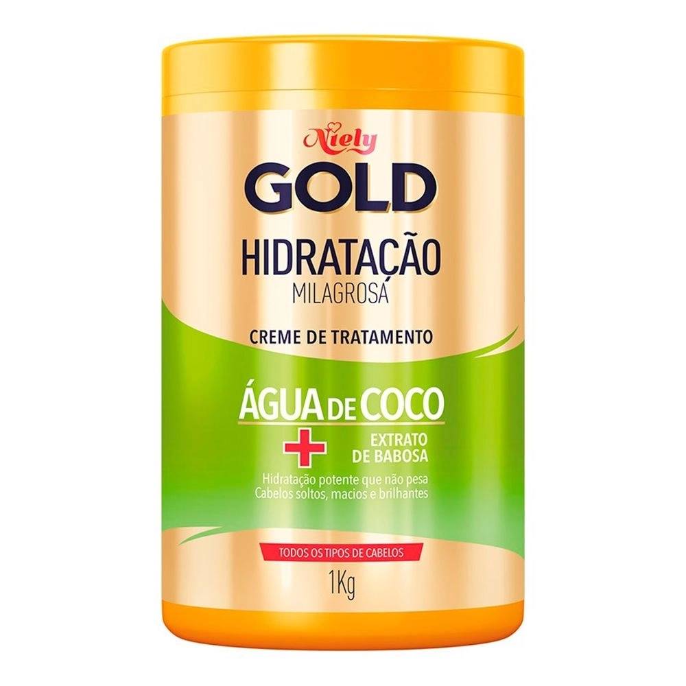 7896000727503 - MASCARA NIEL GOLD 1KG AGUA DE COCO