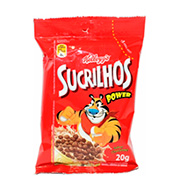 7896004003795 - CEREAL MATINAL CHOCOLATE KELLOGGS SUCRILHOS POWER POPS PACOTE 20G