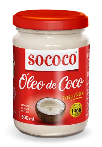 7896004402024 - ÓLEO DE COCO EXTRA VIRGEM SOCOCO VIDRO 500ML