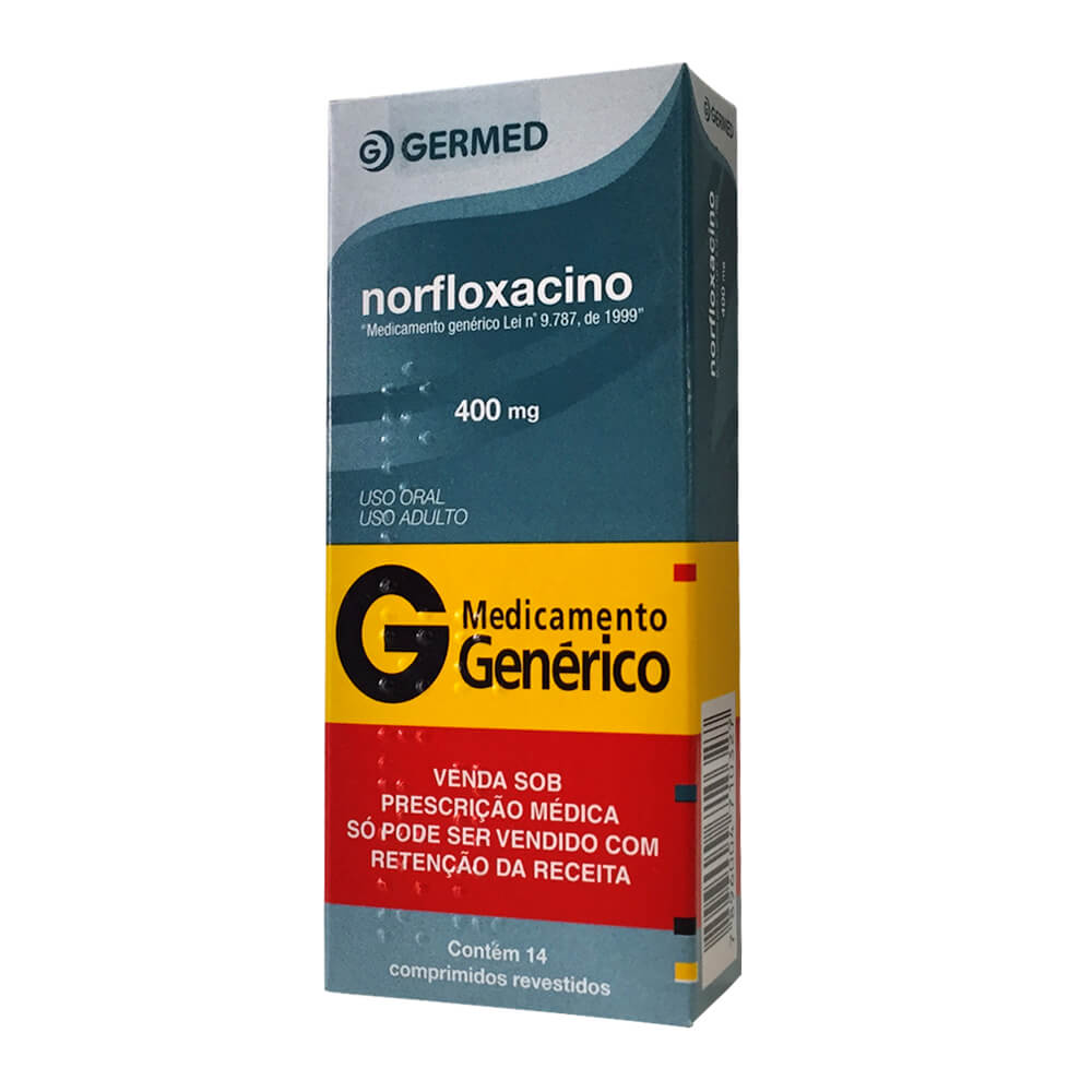 Norfloxacino 400 Mg 14 Comprimidos Germed Pharma Generico Gtin Ean Upc Cadastro De Produto Com Tributacao E Ncm Cosmos