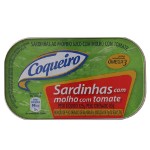 7896009301063 - SARDINHA COM MOLHO DE TOMATE COQUEIRO LATA 83G
