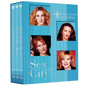 7896012224830 - DVD - BOX SEX AND THE CITY: 4ª TEMPORADA COMPLETA - 3 DISCOS