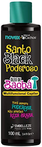 7896013563037 - OLEO NOVEX BAOBA SANTO BLACK PODERO 100ML
