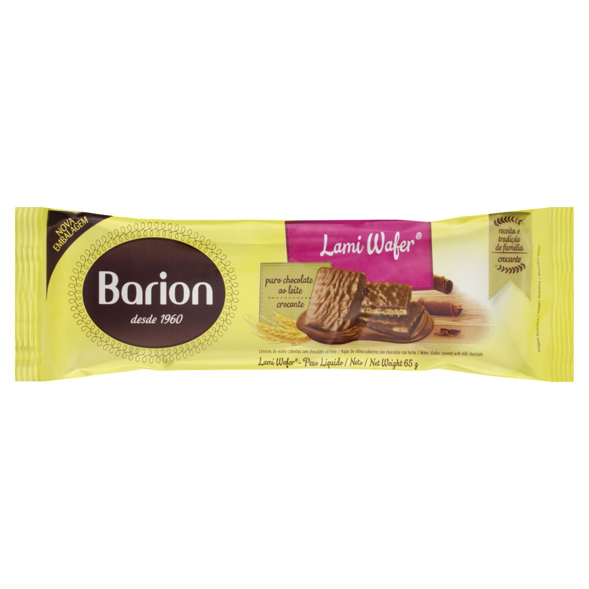 7896018210875 - LAMI WAFER BARION CHOCOLATE