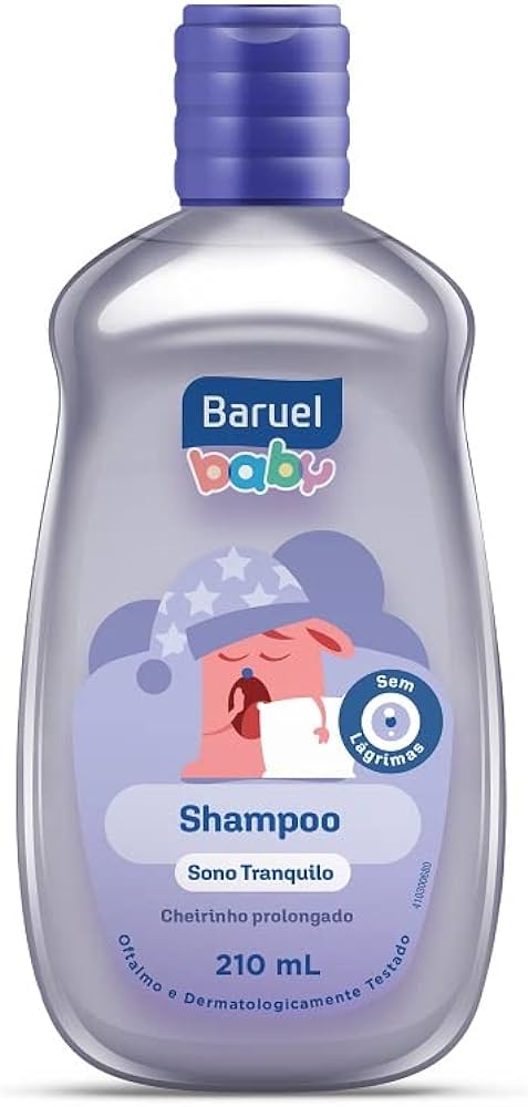 7896020162711 - SHAMPOO BARUEL BABY SONO TRANQUILO FRASCO 210ML