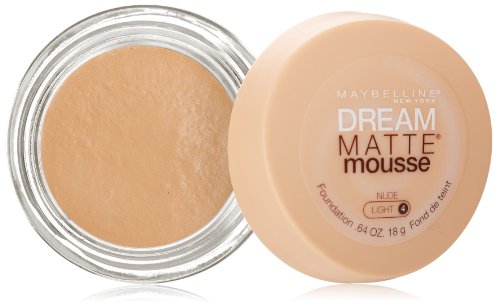 0789603466450 - MAYBELLINE NEW YORK DREAM MATTE MOUSSE FOUNDATION, NUDE, 0.64 OUNCE