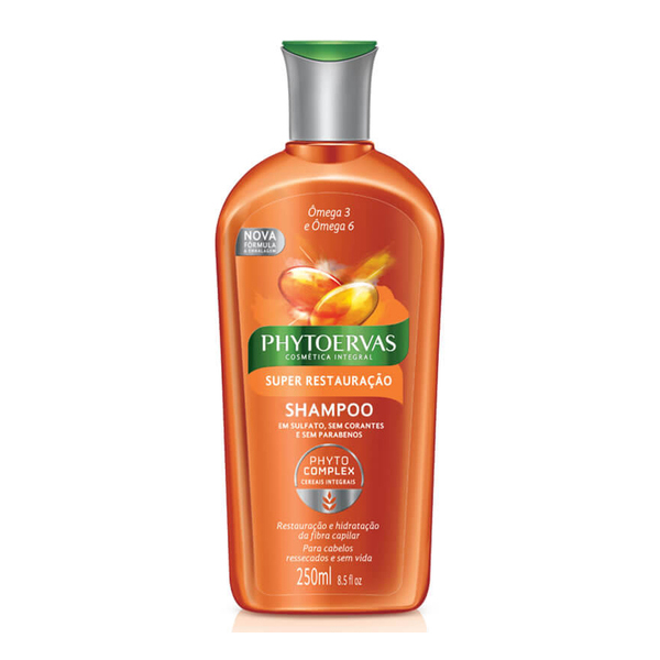 Shampoo Phytoervas Cabelos Lisos Frasco 250ml