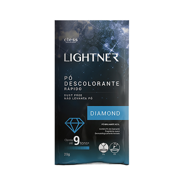 7896046702878 - DESCOLORANTE PÓ DIAMOND +10 LIGHTNER ENVELOPE 20G