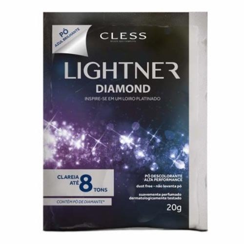 7896046702922 - DESCOLORANTE PÓ DIAMOND +10 LIGHTNER ENVELOPE 50G