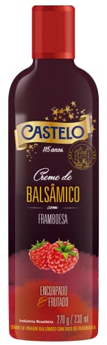 7896048285225 - CREME BALSÂMICO FRAMBOESA CASTELO FRASCO 230ML