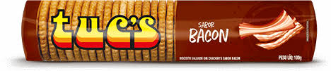 7896061301339 - BISCOITO DIN CRACKERS BACON TUCS PACOTE 100G
