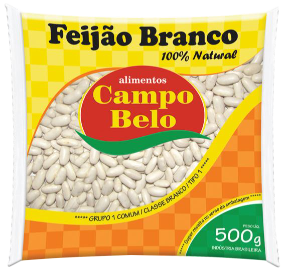 7896064100168 - FEIJAO BRANCO CAMPO BELO 500GR