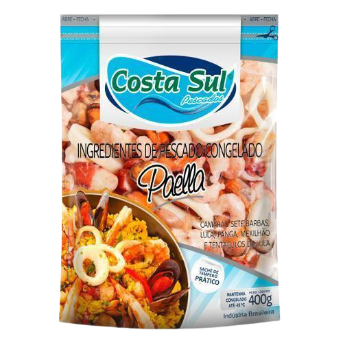 7896082507383 - PAELLA INGRE COSTA SUL CONG STAND UP POUCH 400G