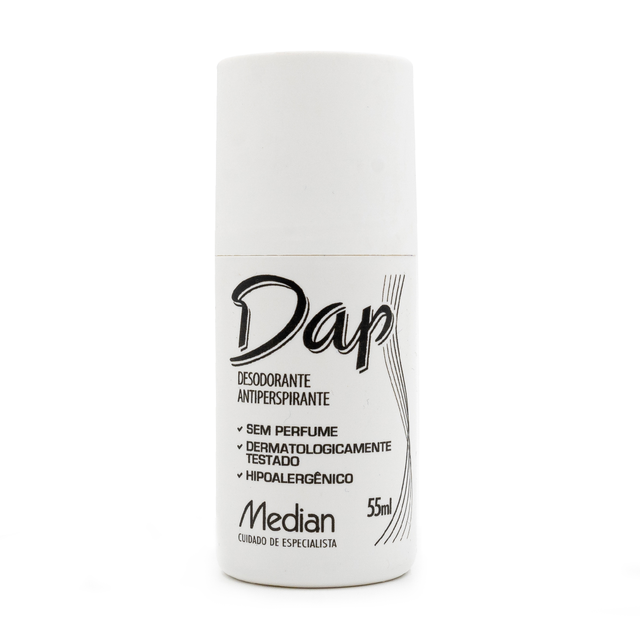 7896092000072 - DESODORANTE ROLL-ON ANTIPERSPIRANTE SEM PERFUME DAP 55ML