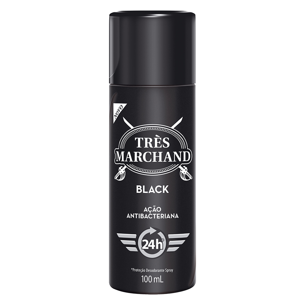 7896094907669 - DS TRES MARCHAND SPRAY BLACK 12X | DS TRES MARCHAND SPRAY BLACK 12X