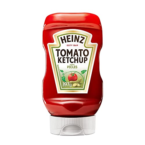 7896102501544 - KETCHUP PICLES HEINZ SQUEEZE 397G