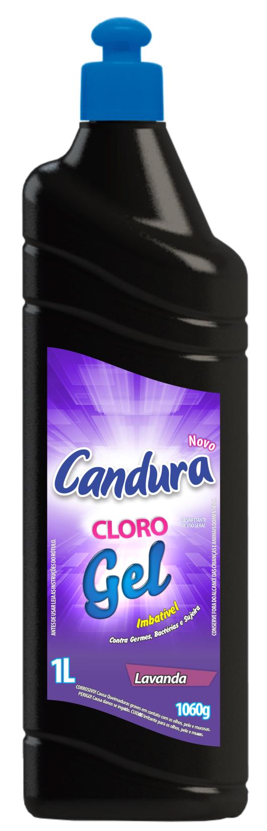 7896105500643 - CLORO CANDURA 1L GEL LAVANDA