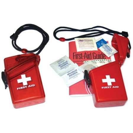 0789611025366 - 148005 FIRST AID KIT RED TRANSLUCENT