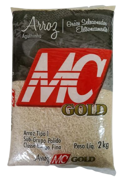 7896134001210 - ARROZ AGUL MC GOLD TP1 2KG