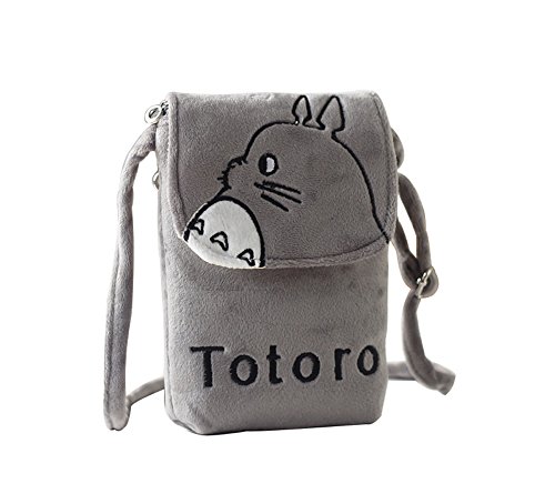 7896156503839 - WILDFORLIFE TOTORO PHONE BAG POUCH/PURSE WITH SHOULDER AND WRIST STRAPS (TOTORO)