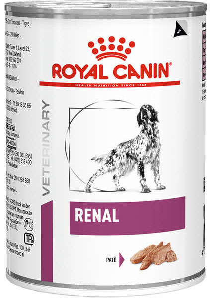 7896181217947 - RAÇÃO ROYAL CANIN RENAL LATA-430 G