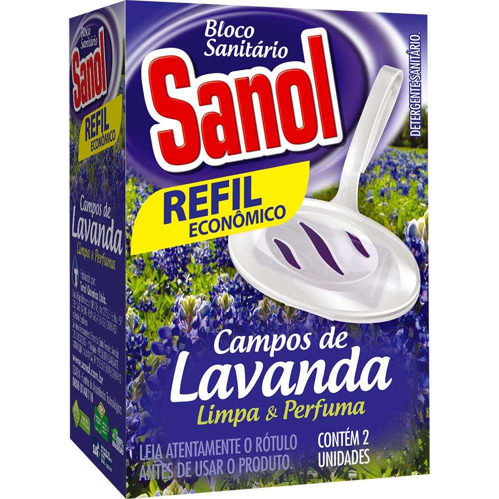7896183302207 - BLOCO SANITARIO SANOL LAVANDA RS