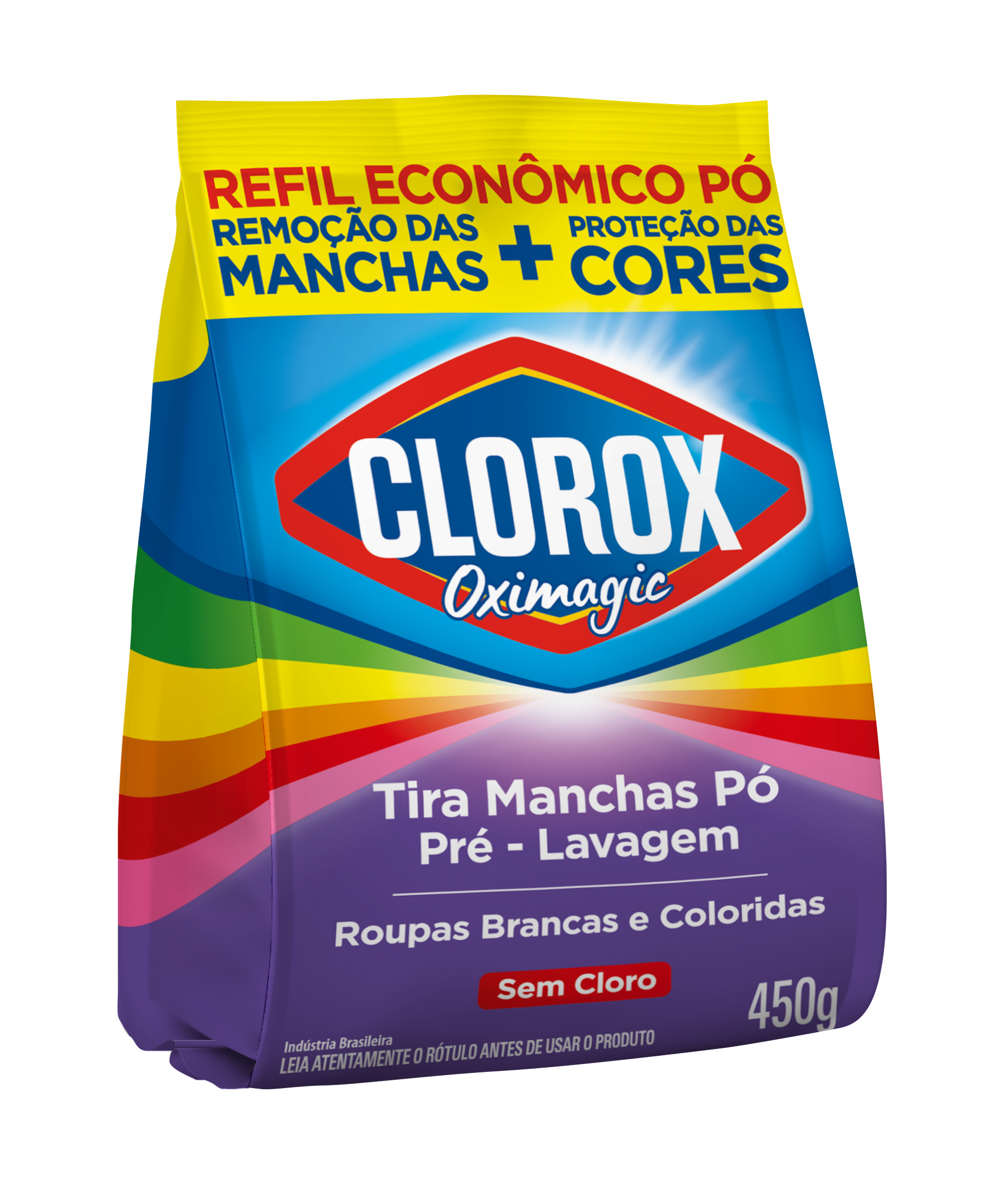 7896183312640 - TIRA MANCHAS PO CLOROX OXIMAGIC 450G REFIL