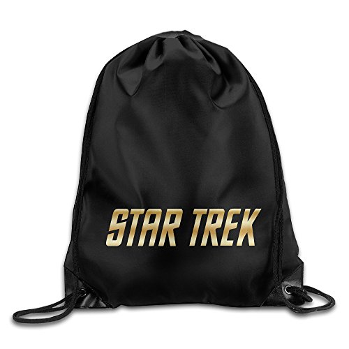 7896185183743 - STAR TREK GOLD LOGO DRAWSTRING BACKPACK BAG