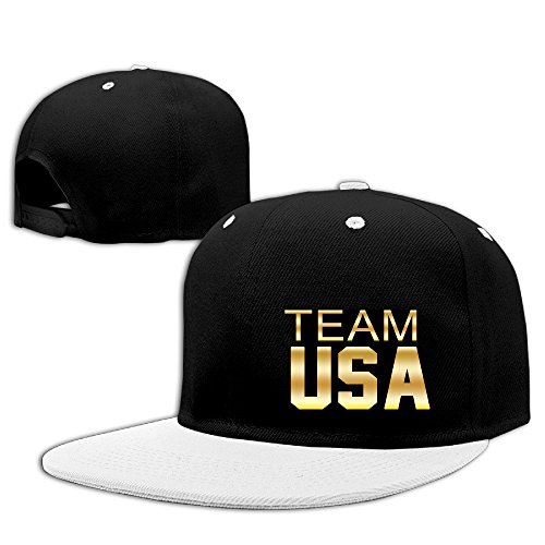 7896185194961 - TEAM USA GOLD LOGO MEN'S BASEBALL SNAPBACK CAP
