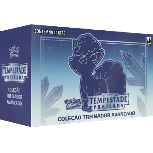 7896192318923 - BOX POKEMON GO TREINADOR AVANCADO TEMPESTADE PRATEADA