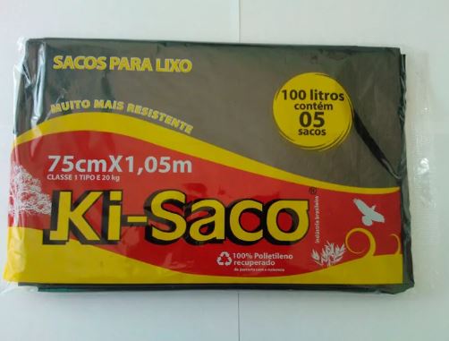 7896193300118 - SACO P/LIXO KI-LIXO 100 LTS