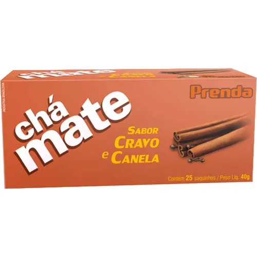 7896218201499 - CHA PRENDA MATE CRAVO/CAN C/25SAQ