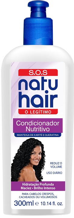 7896229906239 - CONDICIONADOR SKAFE NUTRITIVO SOS NATU HAIR