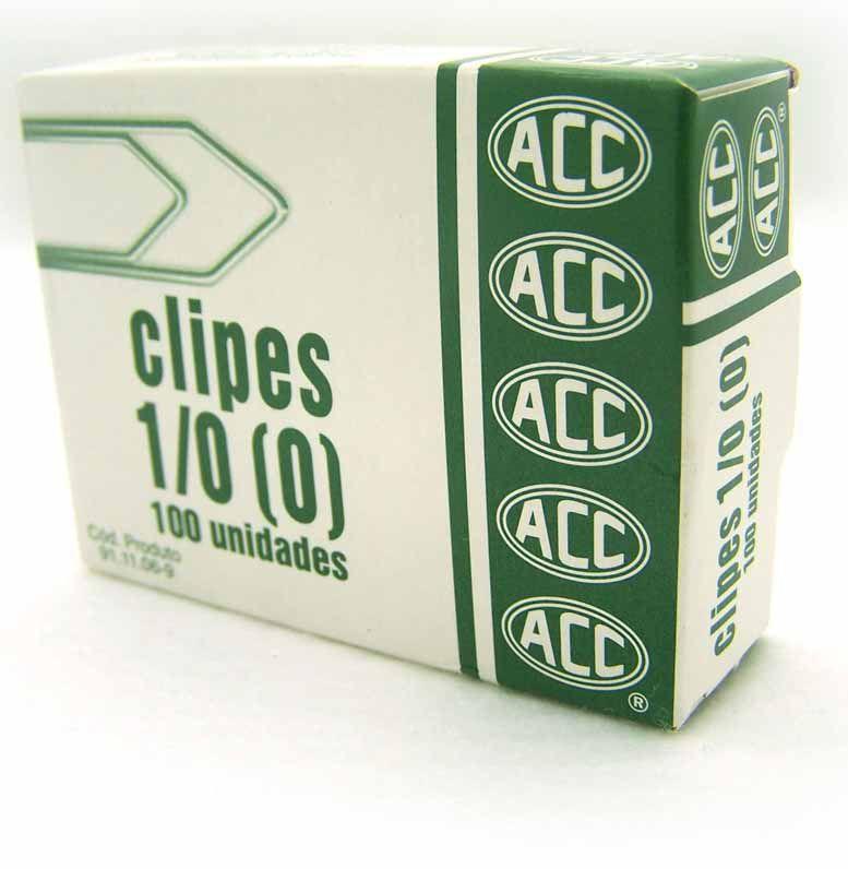7896303600060 - CLIPS ACC PAPEIS 25X100UNIDADE