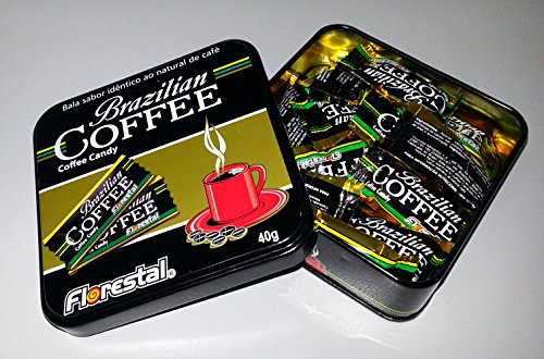 7896321011541 - THE COFFEE CANDY STORE BRAZILIAN COFFEE CANDY REFILLABLE TIN